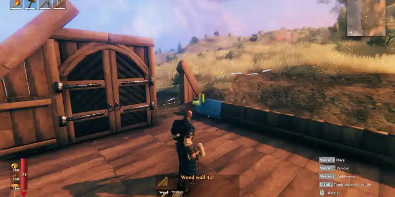 Valheim Player Trying To Build House