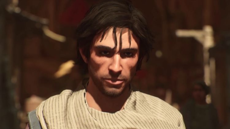 Портрет Басима ибн Исхака из AC Mirage в юности в Багдаде