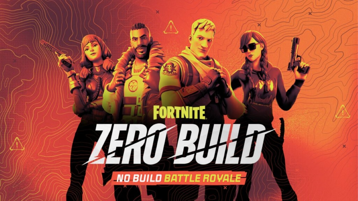 Zero Build Mode Fortnite Promo Poster