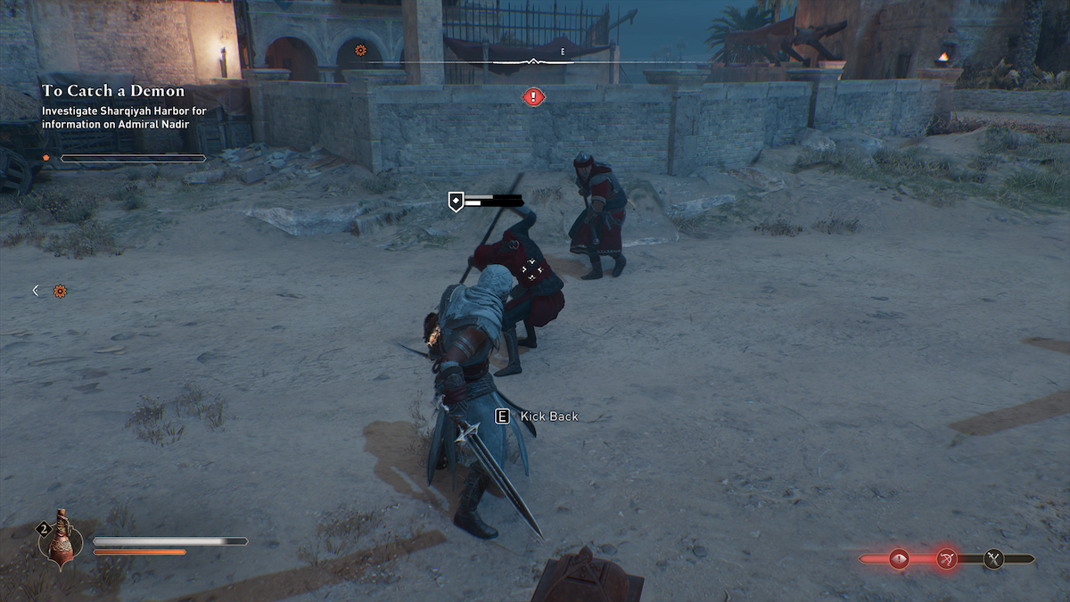 Assassin's Creed Mirage Basim Fighting Guards