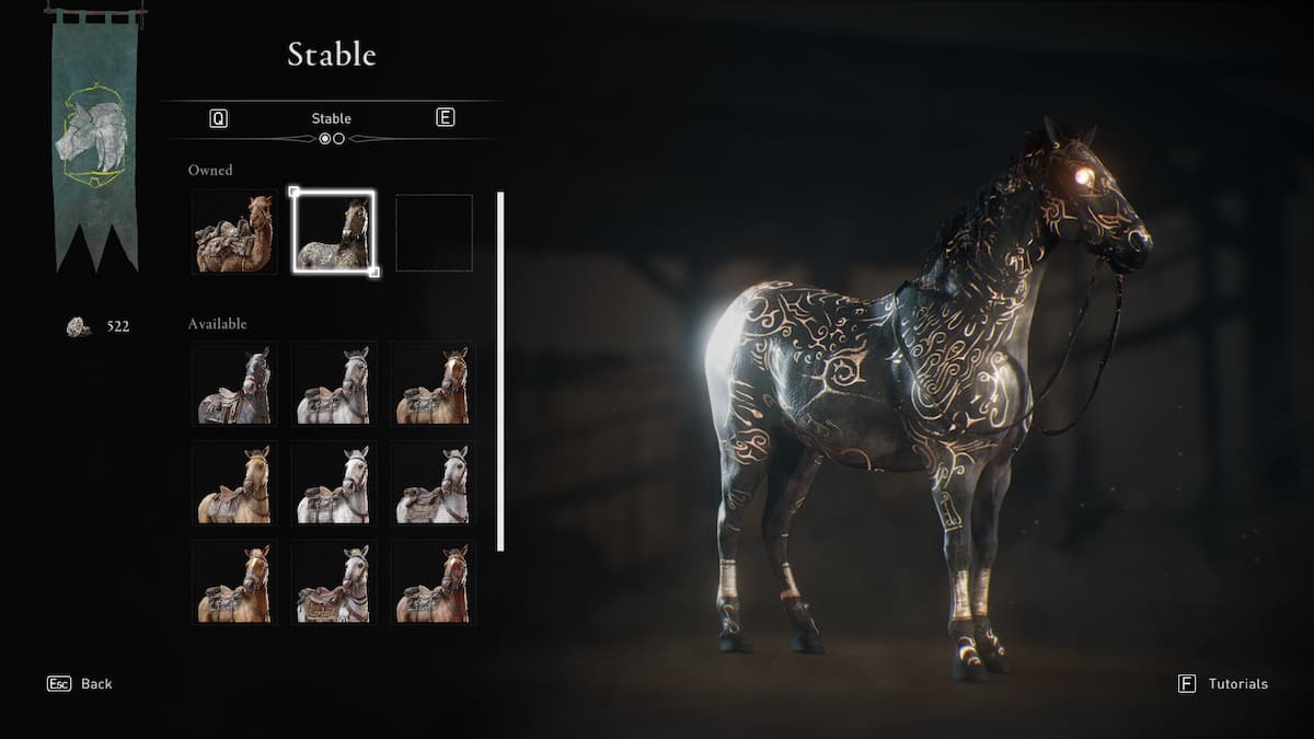Вкладка Assassins Creed Mirage Mount