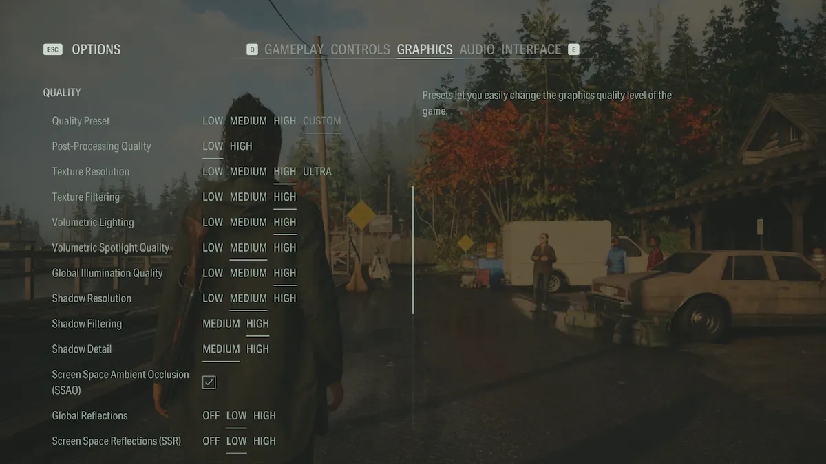 Alan Wake 2 Graphics Modes: Performance vs. Fidelity Resolution and Frame  Rate PS5 and Xbox Series X