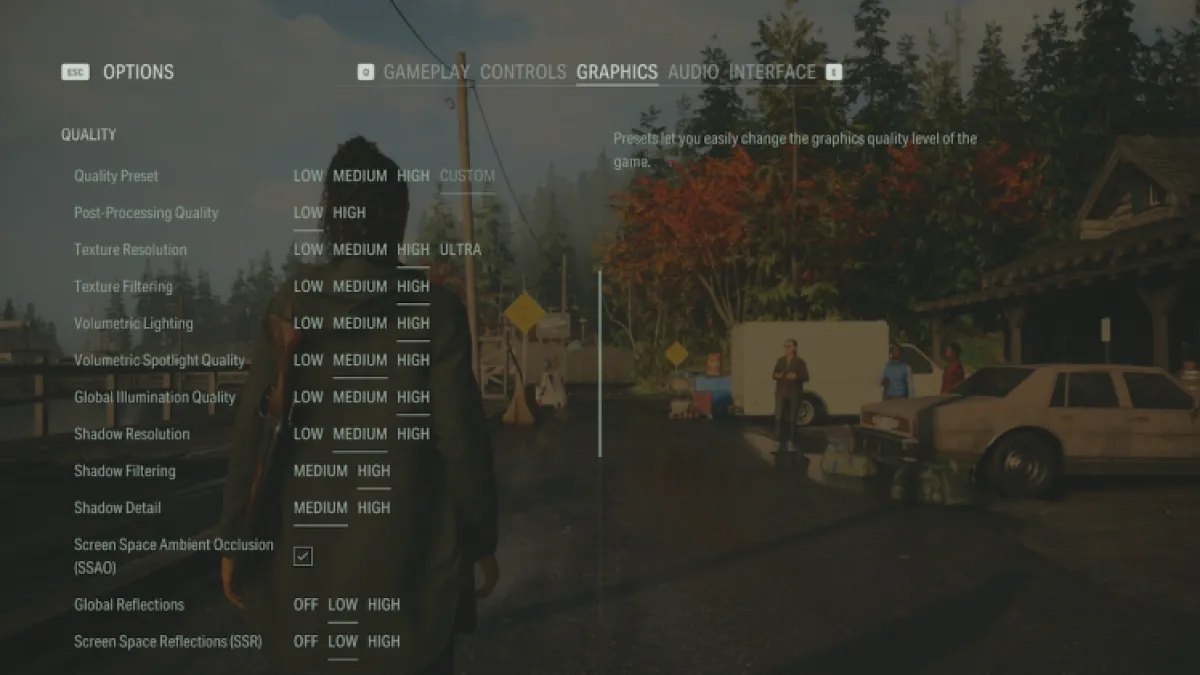 Best Graphics Settings For Alan Wake 2