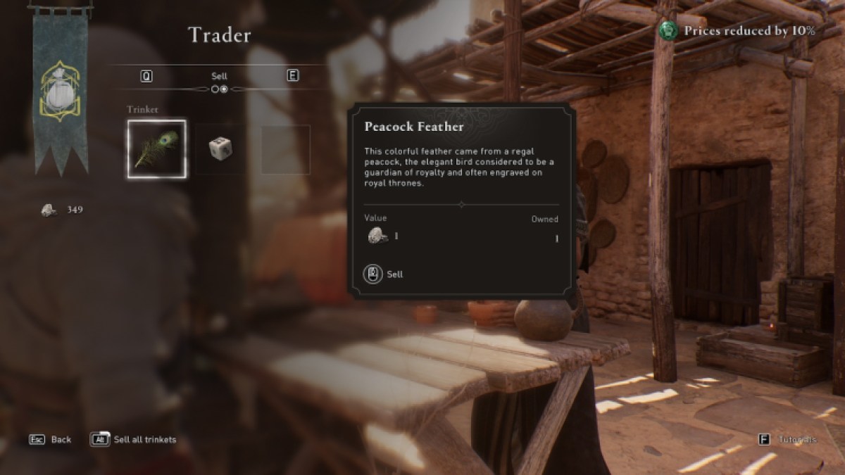 Best Ways To Earn Dirham In Assassins Creed Mirage Sell Trinkets