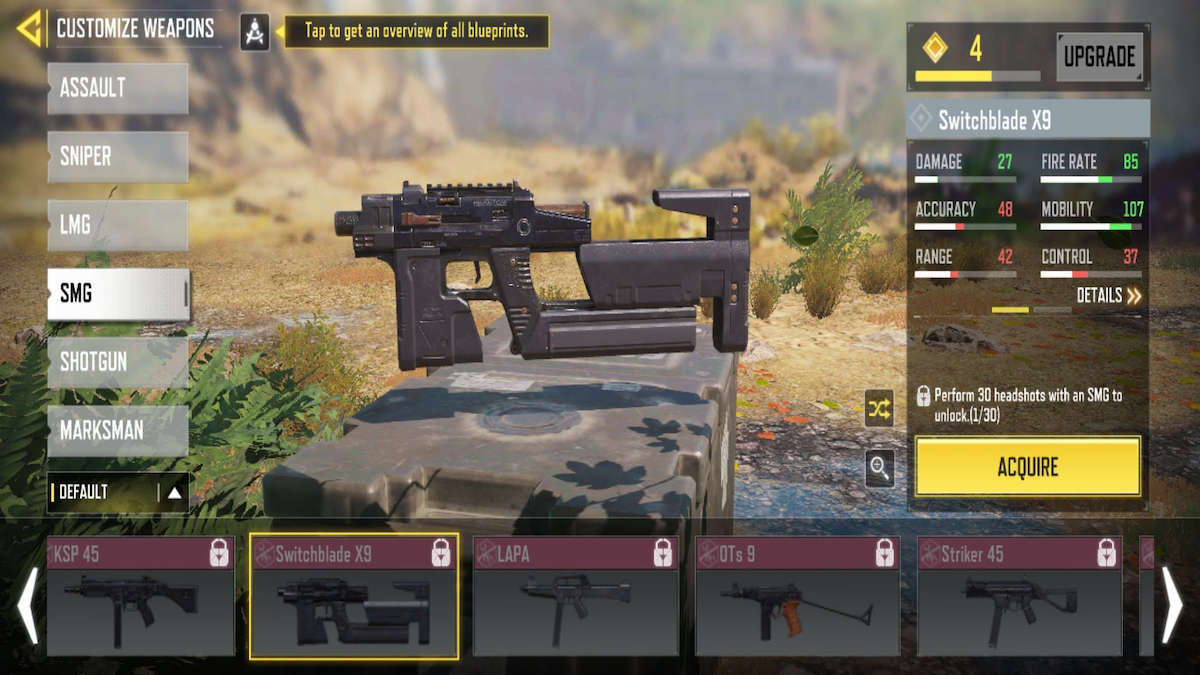 Best SMGs in Call of Duty Mobile