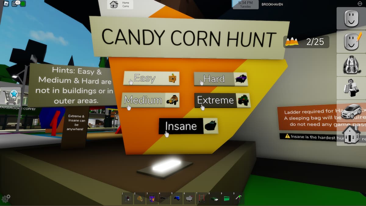 Candy Corn Challenges In Roblox