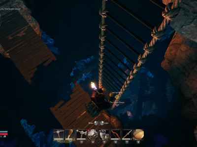 Crystal Descent In Return To Moria