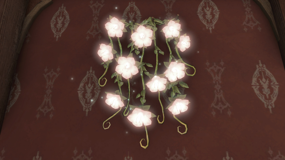 All new items in FFXIV Patch 6.5 Faerie Pendant Wall Light