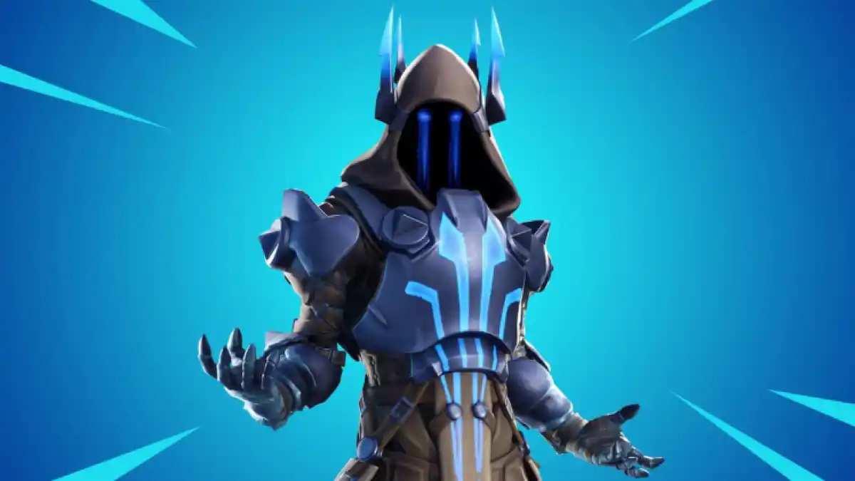 Fortnite Save The World Ice King Standing In Front Of Blue