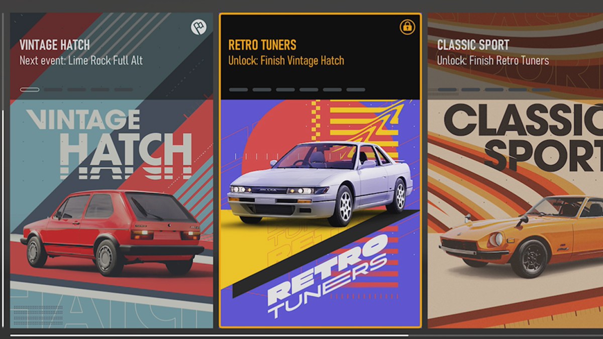 Особенность Forza Motorsport Tours
