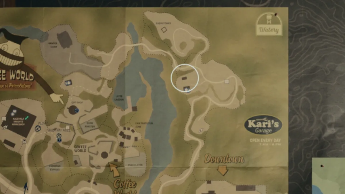 How To Get The Crossbow Alan Wake 2 Map