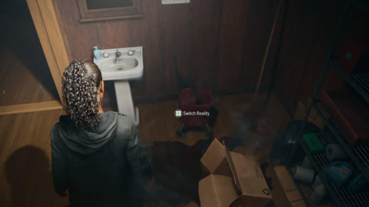 How To Switch Characters Alan Wake 2 Janitor Bucket