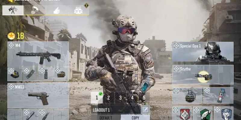 Call of Duty Mobile loadout