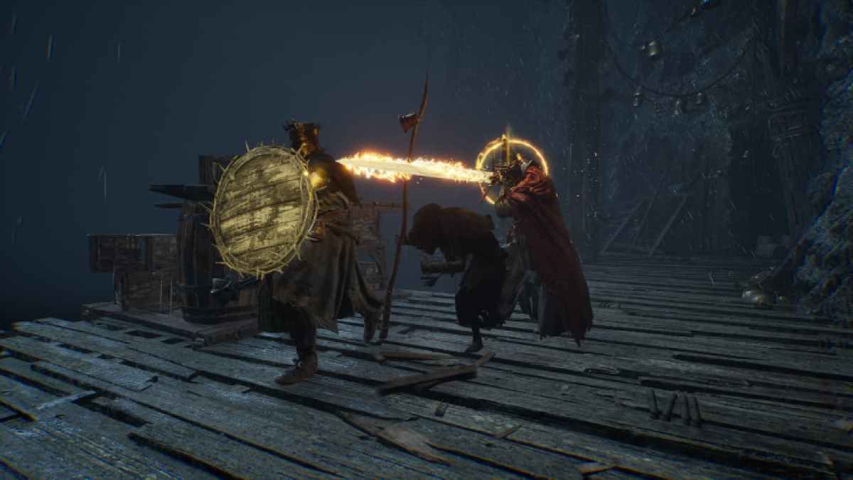 Множество врагов в Lords Of The Fallen