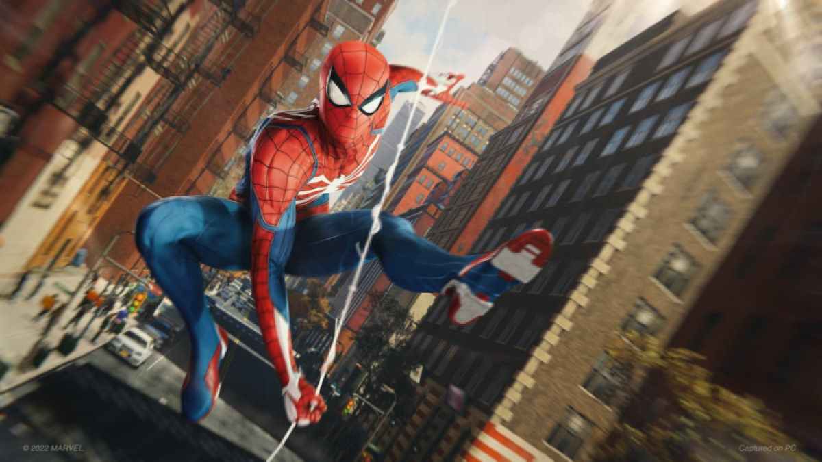 Marvels Spider Man Swinging Through New York