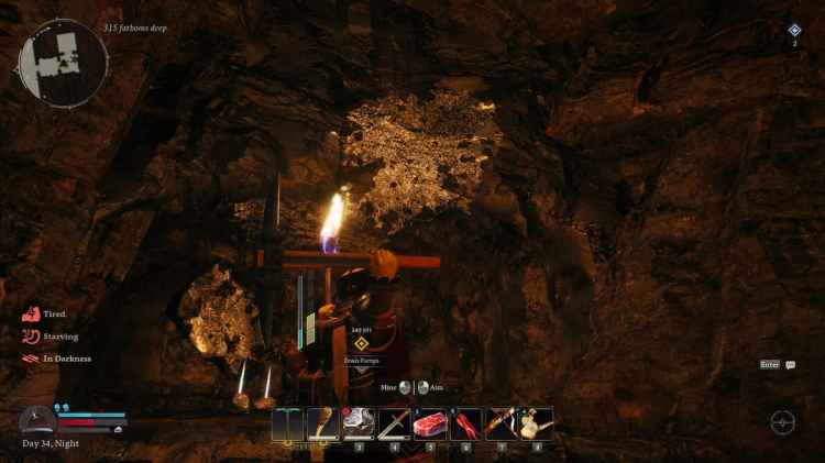 Mining Silver In Return To Moria