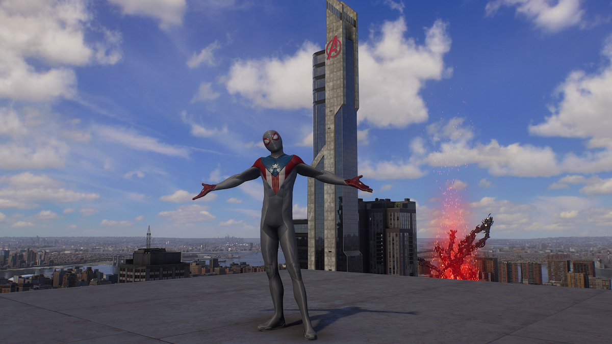 Spiderman 2 Boricua Suit