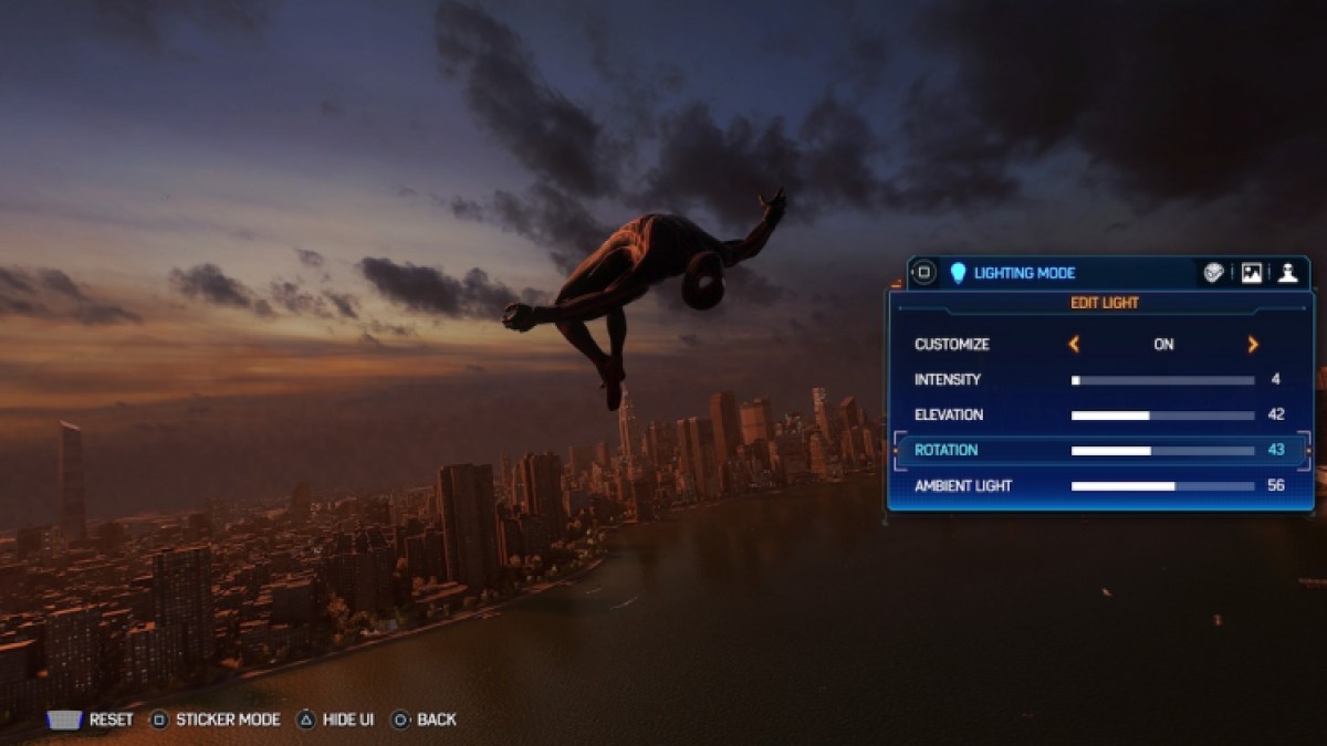 Spiderman 2 Can You Change The Time Of Day Photo Mode