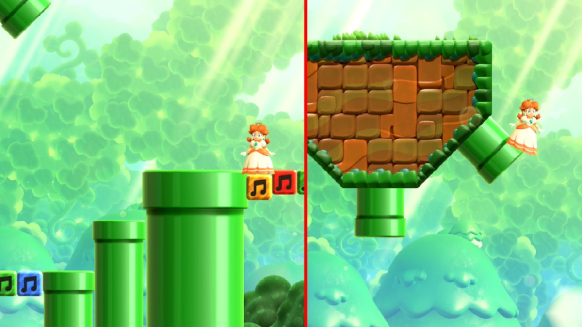 Секретный выход Пираньи Super Mario Bros.