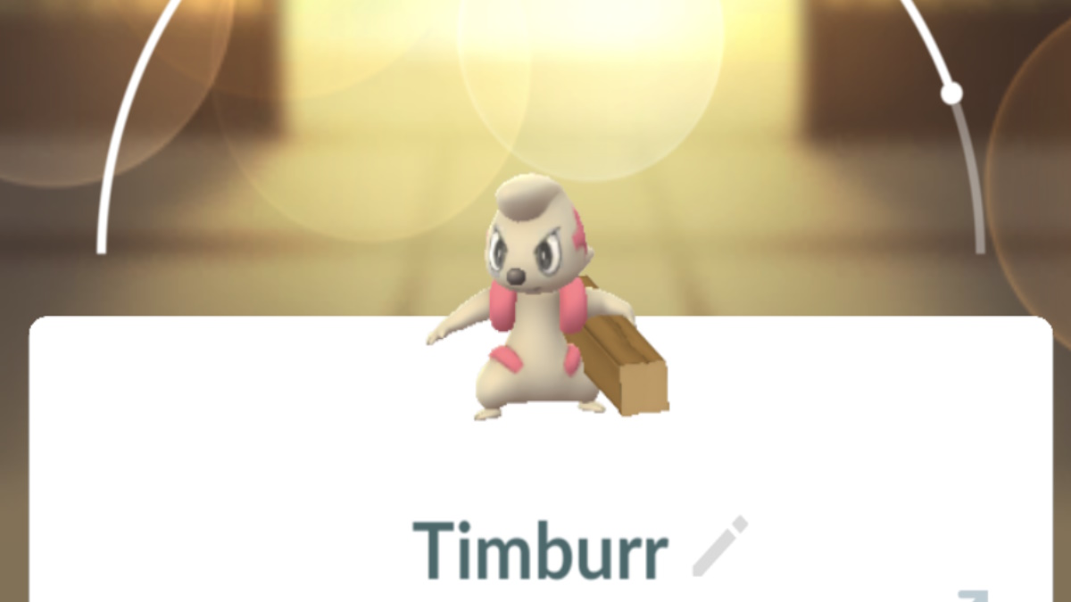 How to evolve Timburr in Pokemon GO