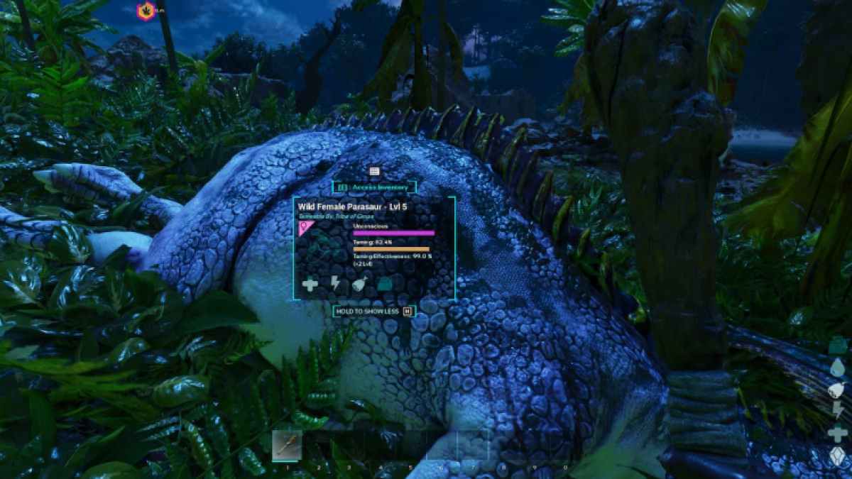 Бессознательный Дино в Ark Survival Ascend