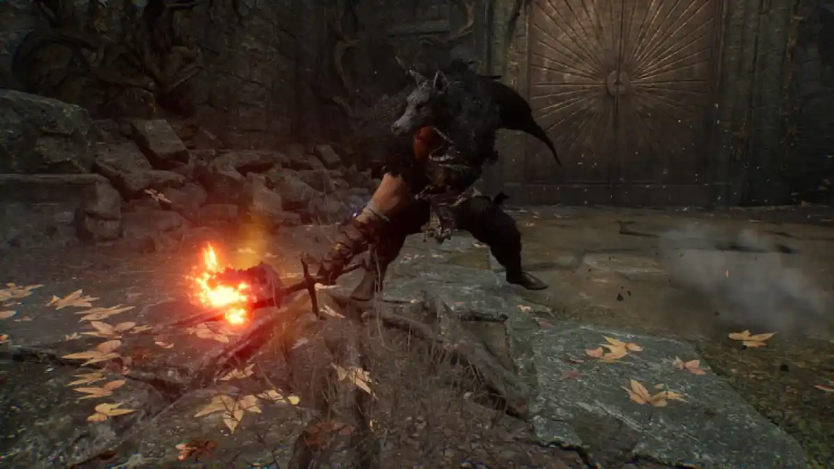 Warwolf Attacking In Lords Of The Fallen