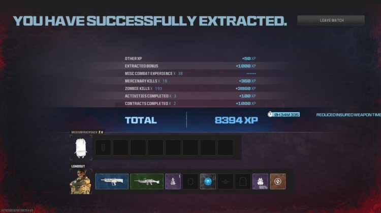 Как уменьшить время восстановления застрахованного оружия в Modern Warfare Zombies (MWZ)