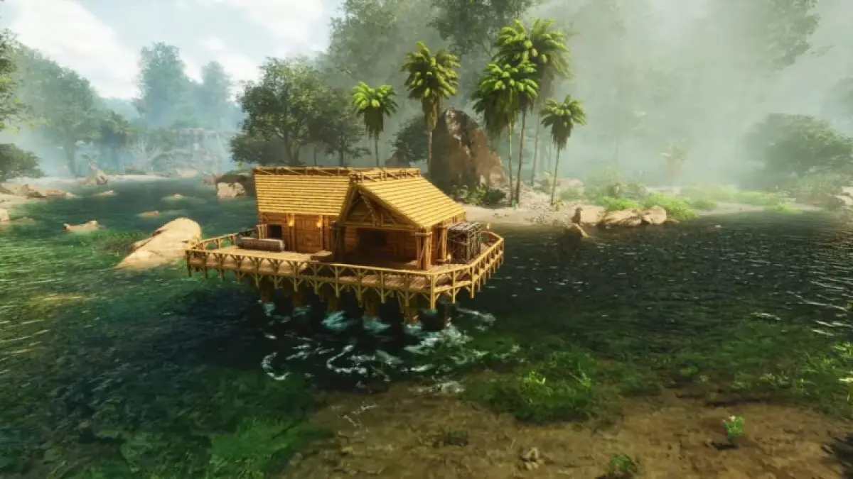 Лучшая база выживания в Ark Survival на Вознесенном озере