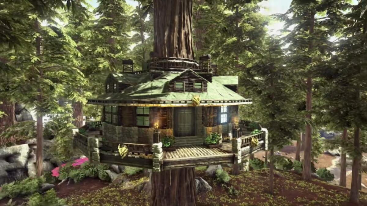 Best Ark Survival Ascended Tree House Base