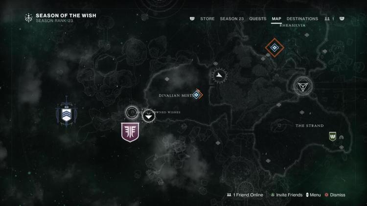 Destiny 2 Starcats Bay Of Drowned Wishes Map