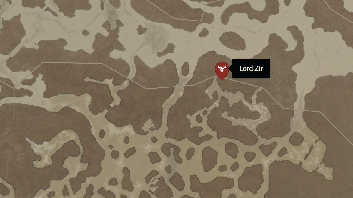 Diablo 4 Lidless Wall Lord Zir Location