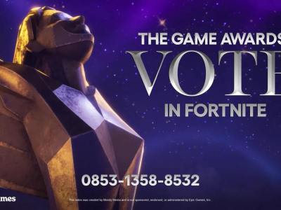Fortnite The Game Awards Vote