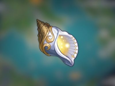 Genshin Impact Drained Conch Cup