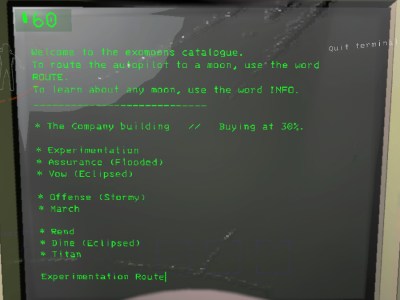 Lethal Company Terminal
