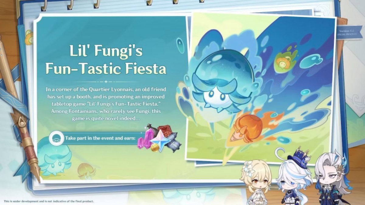 Lil Fungi's Funtastic Fiesta Genshin Impact 4.2