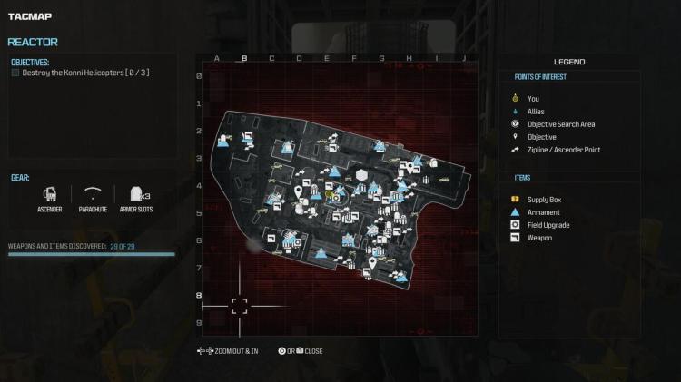 Modern Warfare 3 Reactor Full Map