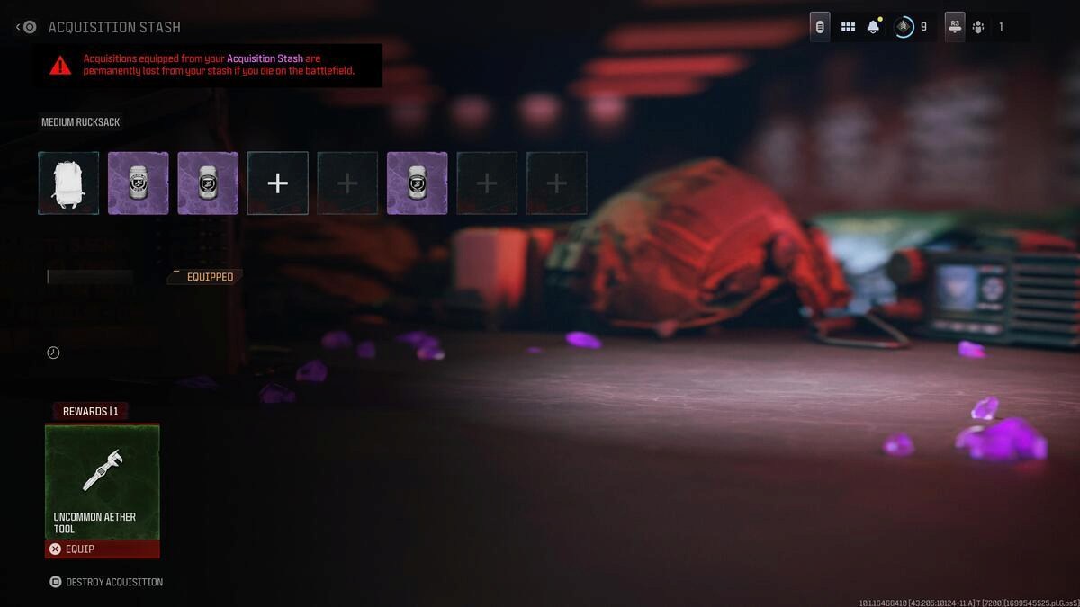 Инструмент Modern Warfare Zombies Aether1
