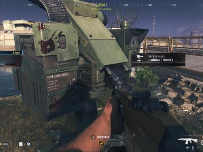 Modern Warfare Zombies Deadbolt Turret