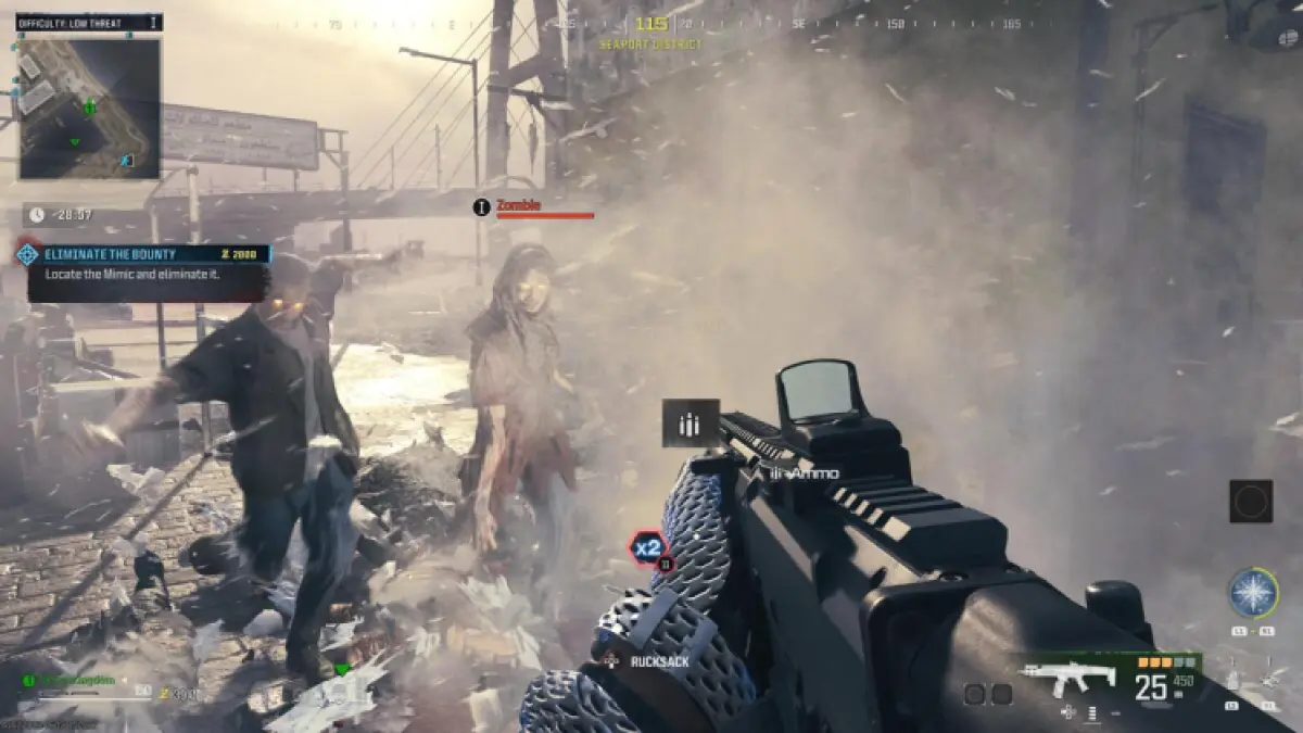 Modern Warfare Zombies Freeze 50 Zombies