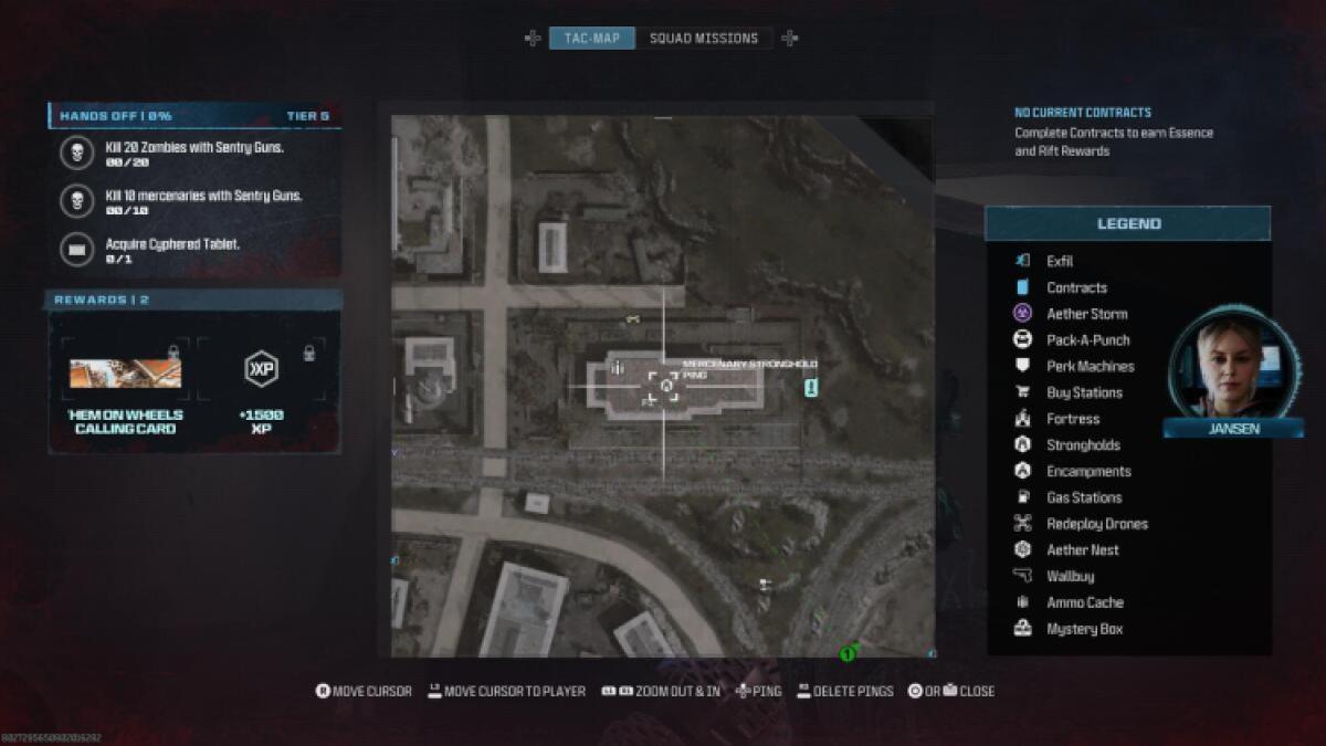 Местоположение: Цитадель Наемников Зомби в Modern Warfare