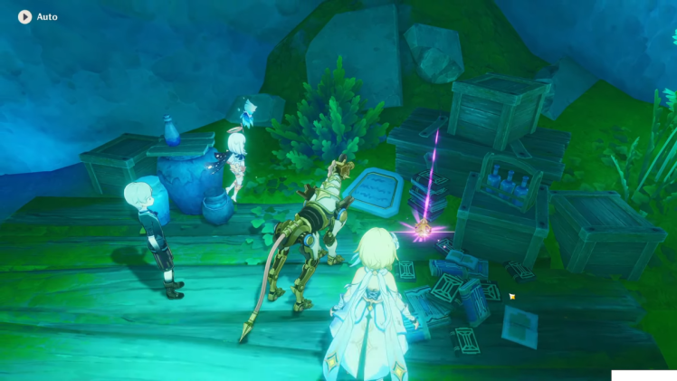 Поиск в море водорослей Genshin Impact 4.2