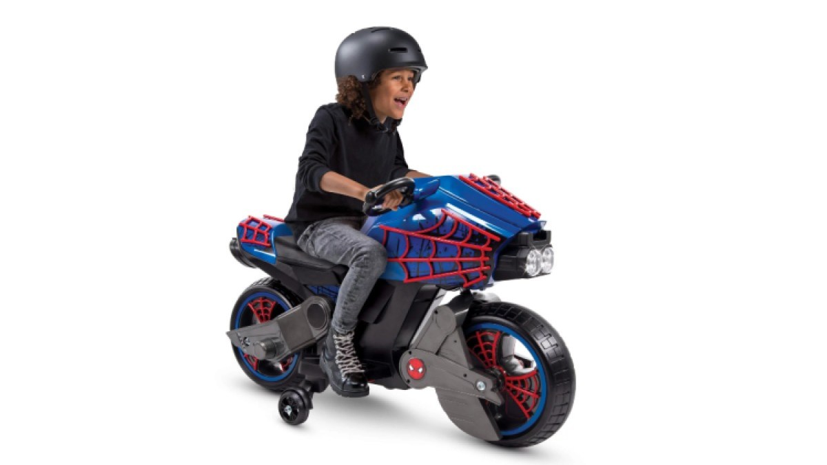 Spider Man Toy Bike
