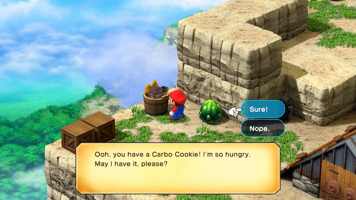 Super Mario Rpg Carbo Cookie Finish