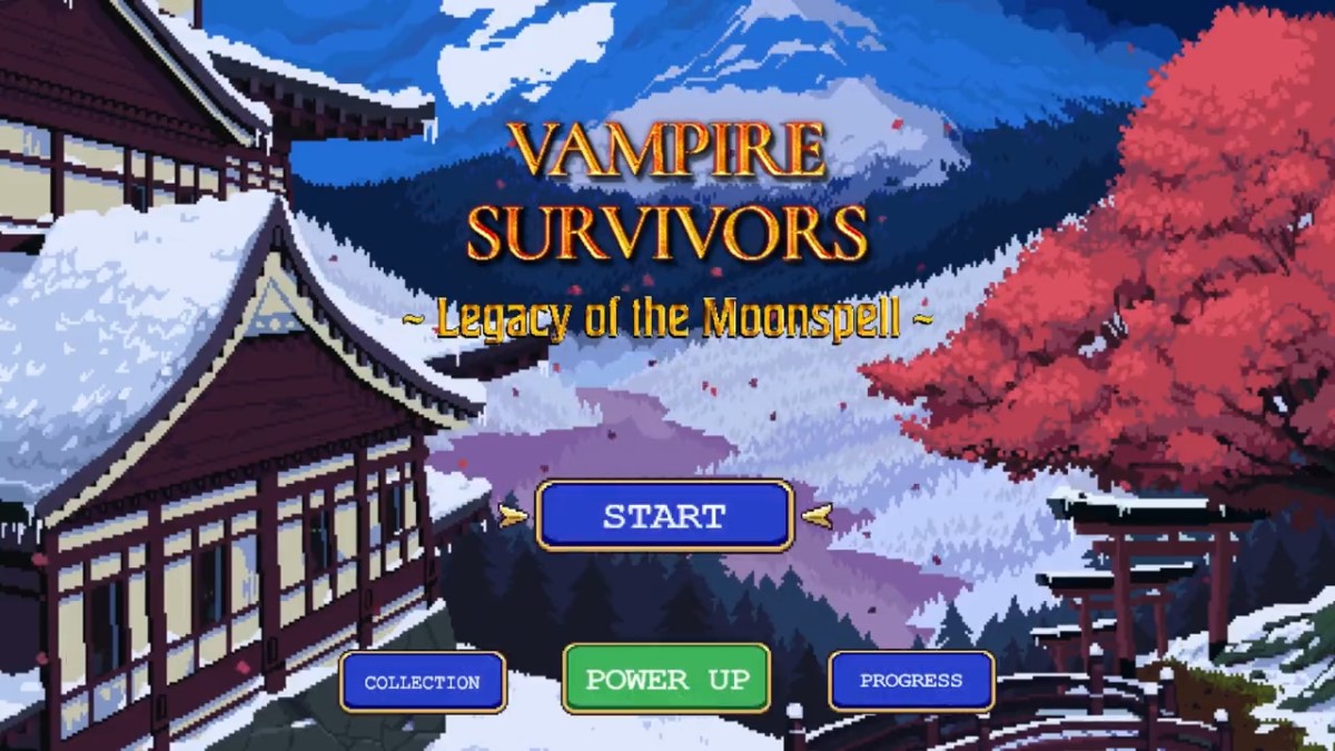 Vampire Survivors анонсирует новое меню режима приключений