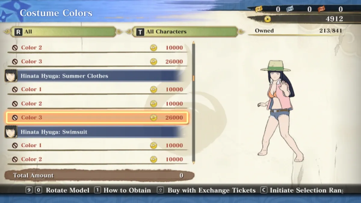 Best Costumes In Naruto X Boruto Ultimate Ninja Storm Connections Hinata Summer Clothes