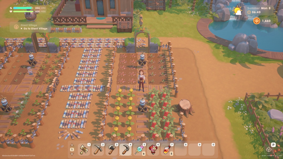 Best farm layout in Coral Island