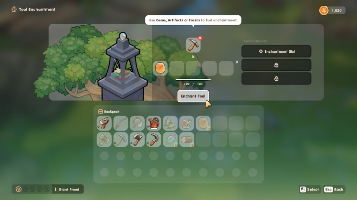 Руководство по зачарованию инструментов «Коралловый остров»