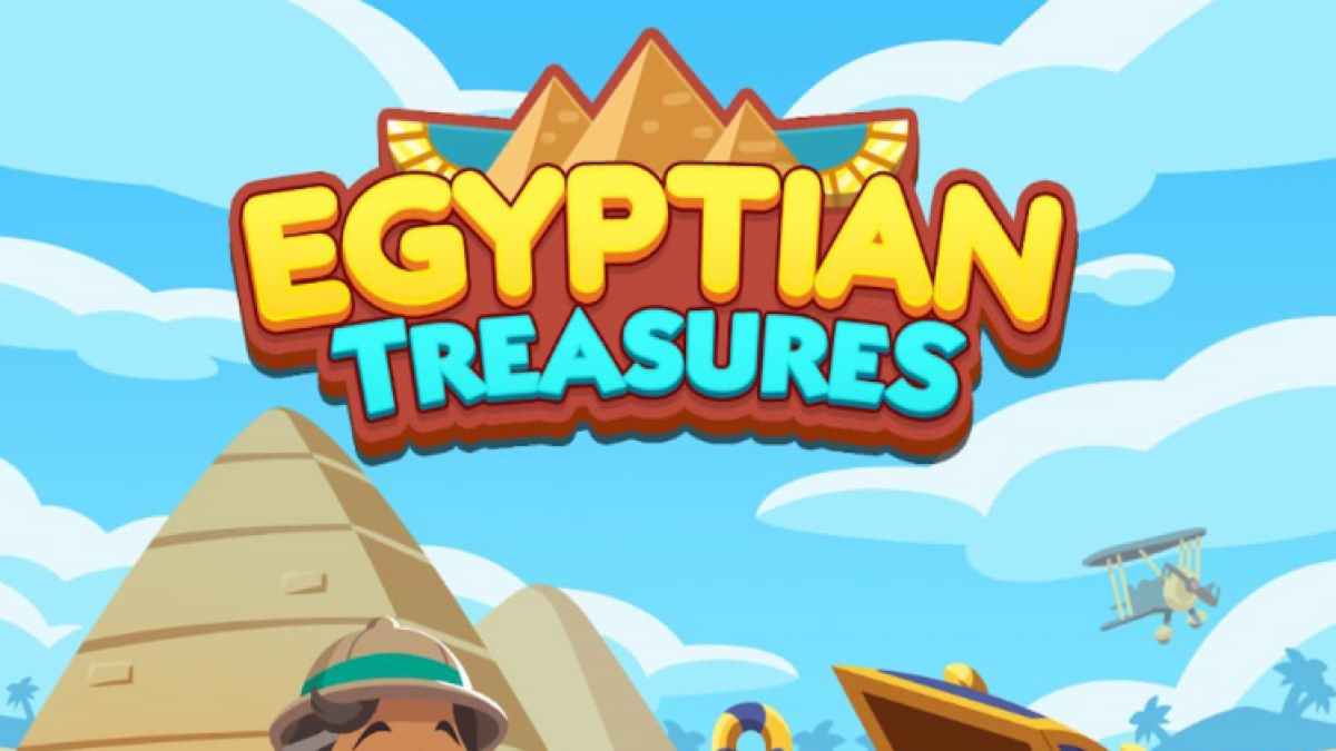 Египетские сокровища в Monopoly Go