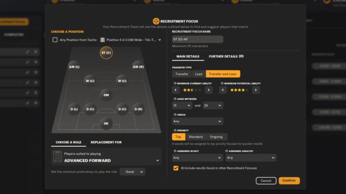 В центре внимания скаутов Football Manager 2024