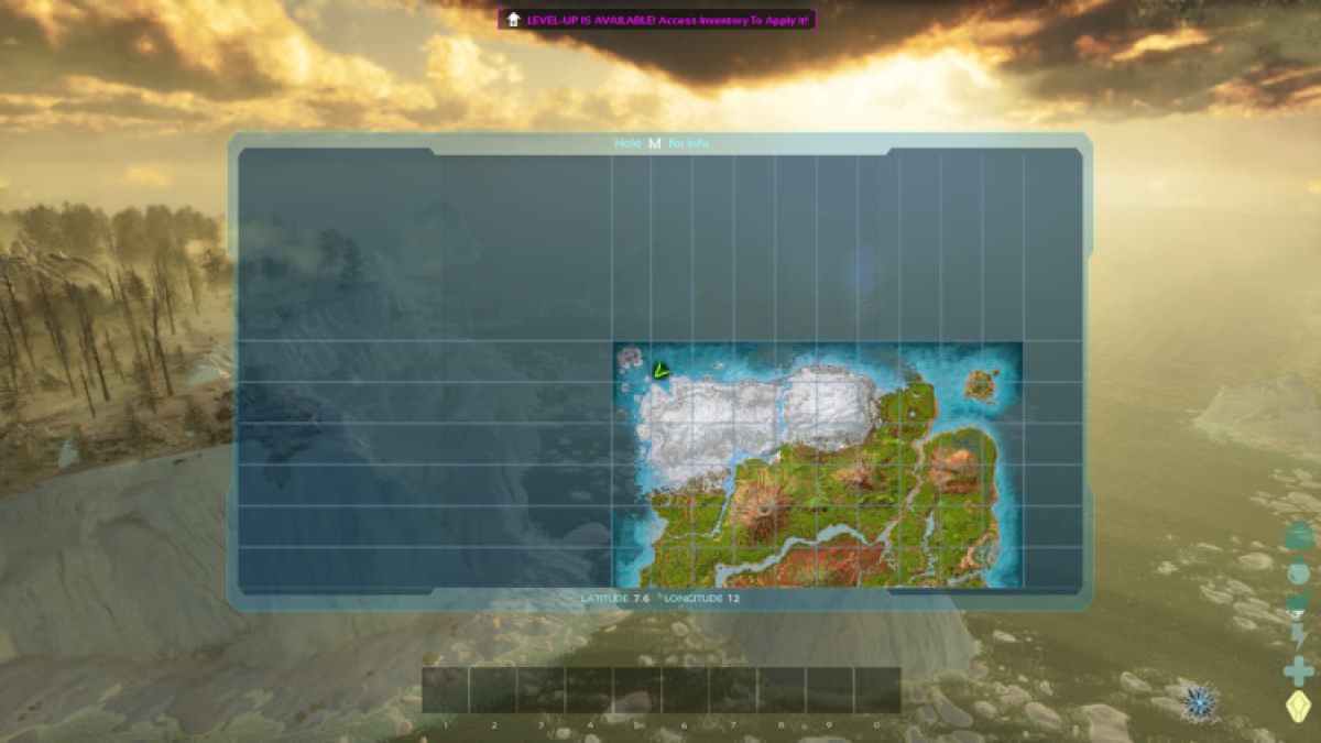 Замерзшее море в Ark Survival Ascend